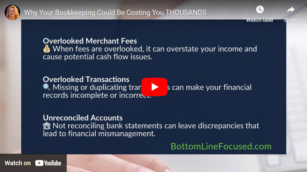 10 Common Bookkeeping Mistakes That Could Cost You Thousands (Video)